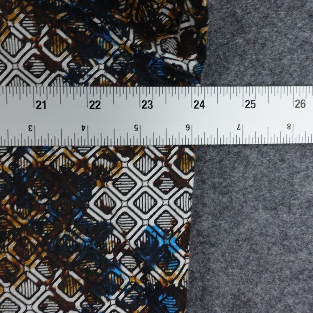 Robert Graham Polo Shirt Men's XL Multicolor Geometric Pattern Cotton New - Picture 9 of 16